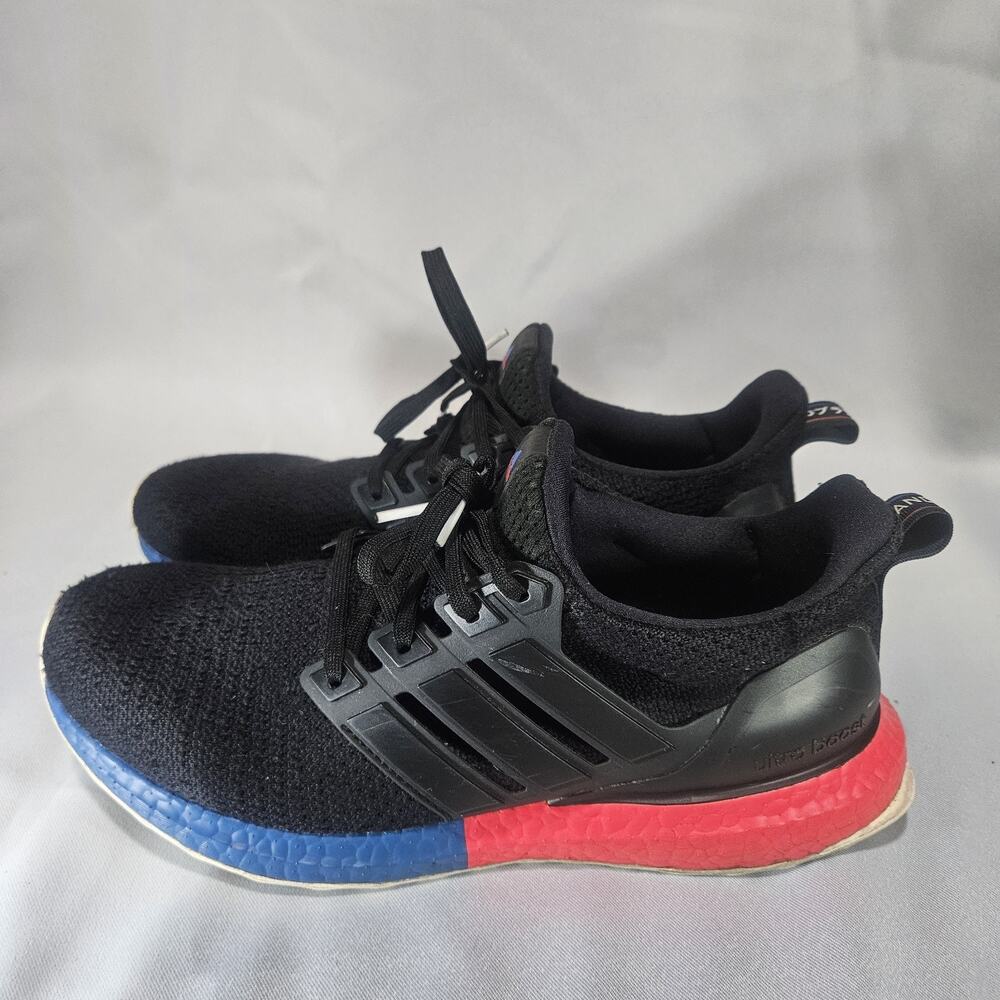 Adidas Ultraboost DNA Split Midsole Lush Red Blue Black FX7236 Men’s Size 8.5